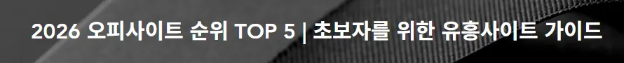 오피가이드 1