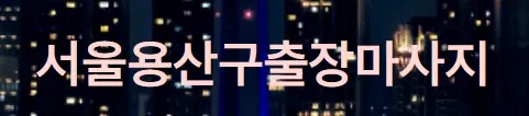 용산출장마사지 1